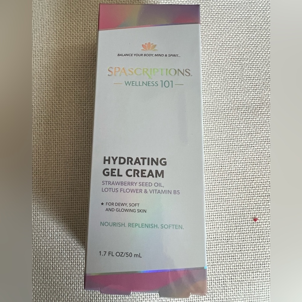 SpaScriptions Wellness 101 Hydrate. Gel Crê.